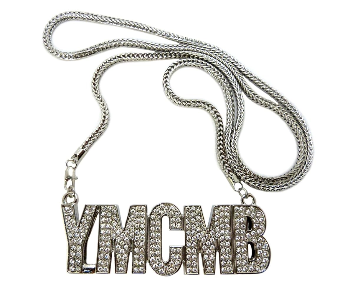 New Iced Out Young Money YMCMB Pendant &36